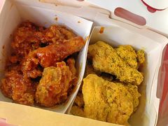 干酪甜辣双拼炸鸡-BHC炸鸡(明洞总店)