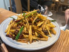 干煸藕丝-静一餐厅·湖北菜(前门创始店)