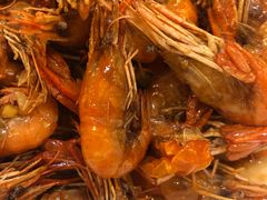 油爆虾-桐庐窄溪野鱼馆