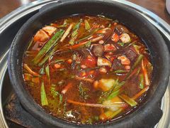 酸汤锅底-黔有有贵州酸汤夺夺粉火锅(五味十字店)