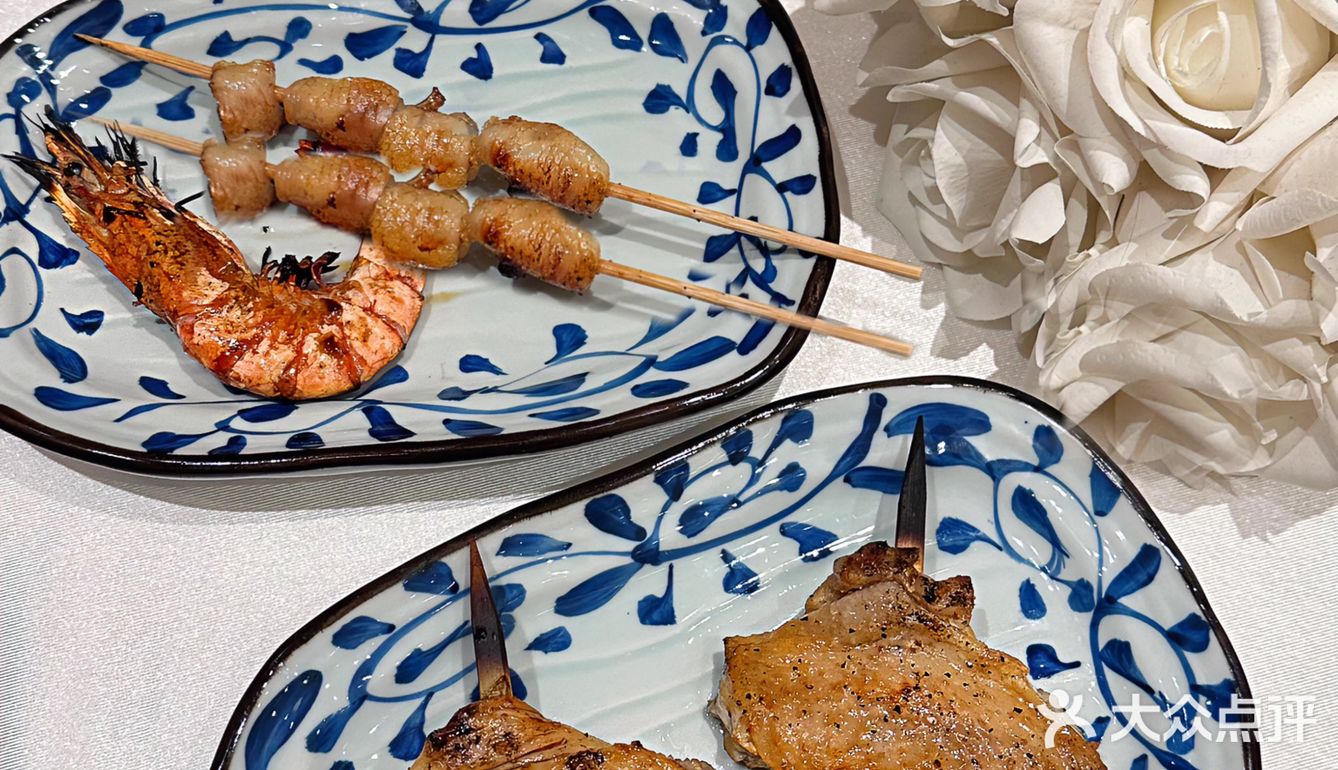 在希尔顿玫瑰瀑布下吃烧鸟自助是什么体验🌹