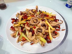 干煸鱿鱼须-金三可市井水煮鱼(金碧园店)