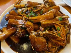毛蟹炒年糕-牧羊餐厅