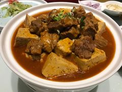 牛腩炖老豆腐-宁夏国强手抓羊肉·清真菜(未央路凤三店)