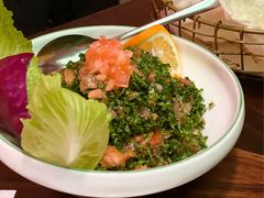 黎巴嫩健康蔬菜小麦沙拉-ELI FALAFEL Lebanese&Mediterranean黎巴嫩美食(富城路店)