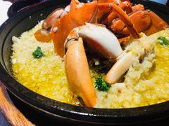 黄金蒜生焗膏蟹-蟹榭·本帮江浙菜·蟹宴(五角场合生汇商场店)