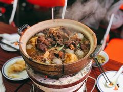 牛杂煲-沙胆彪炭炉牛杂煲(成都玉林店)