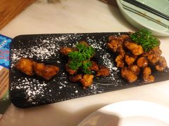 雪花糖醋里脊-绿茶餐厅(西单老佛爷店)