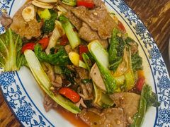 肝腰合炒-雨田饭店
