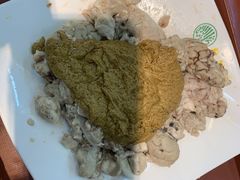 拌羊脑-天津乾毓德饭庄·清真传统炒菜·海鲜烧烤(咸阳路店)