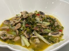 水通菜家烧口蘑-百姓渔村(南中环店)