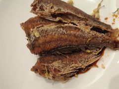 茉莉花熏小黄鱼-上海会馆(香港名都店)
