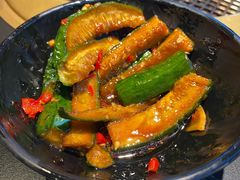 餐前小菜～腌黄瓜-谷牛和牛烤肉(漕河泾印象城店)