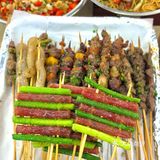 吃个烧烤怎么好多人啊！！(周迅脸)。。。