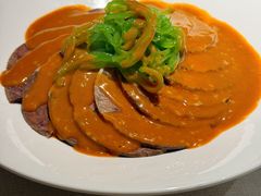 莴笋麻酱牛肉-狮王府淮扬菜(万象城店)