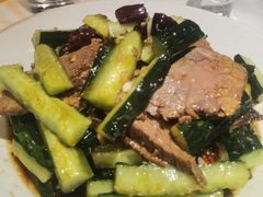 青瓜拌羊肉-天山醉美辣子鸡(文艺路店)