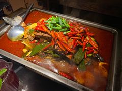 凌波鱼-探鱼·鲜青椒爽麻烤鱼(中山大信新都汇店)