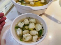 鱼丸汤-日丰园海肠水饺·老字号大连海鲜(和平广场店)