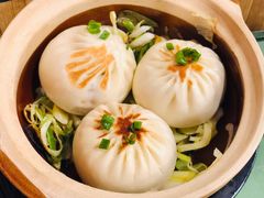 虾仁生煎包-中国饭店-餐厅
