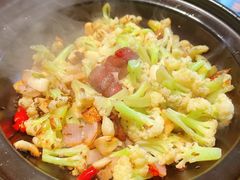 腊啫有机花菜-颐和•海鲜砂锅粥•啫啫煲(奥林匹克广场店)