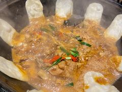 地锅贴饼-地锅公社·现炒地锅鸡·地锅鱼·夜宵(罗锦路店)