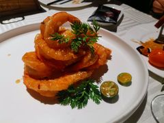 蜜汁酥皮虾-四季民福烤鸭店(王府井灯市口店)