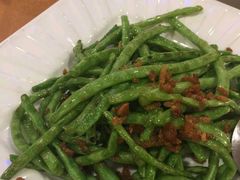 虾米四季豆-伍月花酒楼