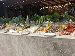 自助取餐区-上海虹桥宾馆味翠餐厅