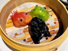 维园三色大虾饺-维园悦谱·海派家常菜(乌鲁木齐南路店)