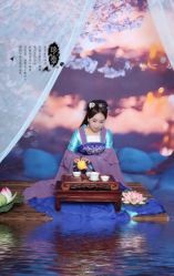 点击看大图 -后宫·古装汉服京剧儿童亲子全家福摄影