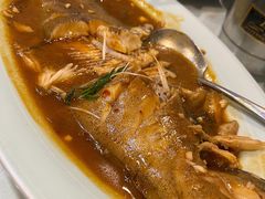 红烧鲽鱼-渔娘渔家丹东海鲜(东直门店)