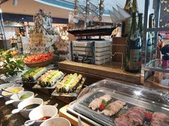 自助取餐区-广州希尔顿逸林酒店-OPEN開·全日制餐厅·海鲜·小火锅·自助餐(东风路店)