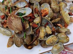 辣炒海三鲜-聚德福海鲜家常菜(刘庄店)