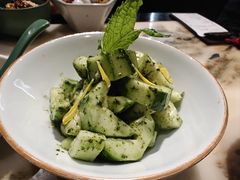 薄荷叶拌青瓜-锦府盐帮·侯宅(五棵松万达店)