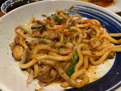 红烧肉炒乌冬-玄白·炭烤活鳗(上海首店)