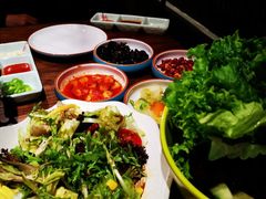 -明洞阿姨·韩式酱蟹烤肉·创意料理(三元桥店)