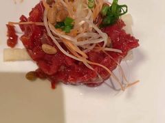 生鸡蛋拌牛肉-王鼎精致料理铁板烧(世博源店)