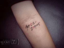 -幸运7纹身刺青Lucky7tattoo