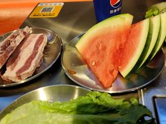 五花肉-阿亲家·韩式无限烤肉(花果园店)