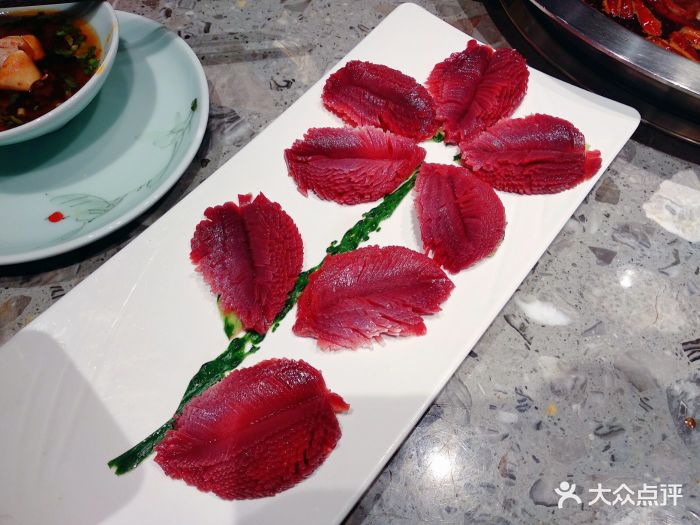 红忆火锅(玉锦店)菊花郡肝图片 - 第1张
