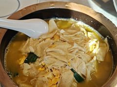荷包蛋煨乡里豆皮-寨子里的钵钵菜·湘西山里菜(魅力湘西店)