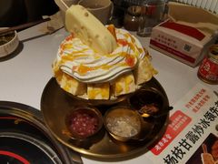 杨枝甘露酸奶冰-老房老舍重庆火锅(假日城市店)