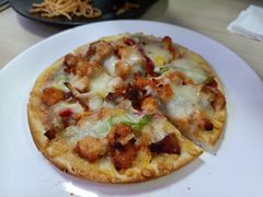 奥尔良鸡肉披萨-天津大学留园餐厅