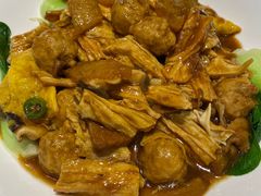 传统烧三鲜-海富荣·锅贴·陕菜家常菜(阳光城店)