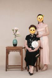 -时光纪亲子全家福照相馆(静安店母女写真父母纪念照)