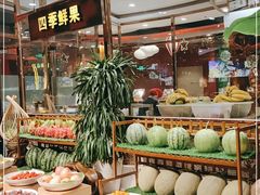 自助取餐区-四海一家自助餐(益田假日广场店)