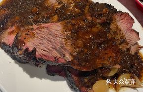 Fruitwood-smoked beef brisket