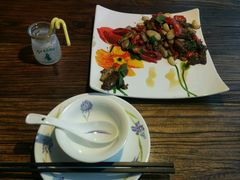 鲜薄荷烹牛仔骨-听香·678茶铺(猛追湾店)