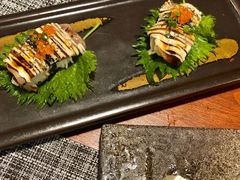 火炙黑毛牛舌寿司-松羽料理(国大店)
