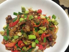 蒜苗回锅肉-建辉湖南土菜馆(南大街店)